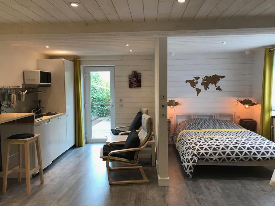 Studio Au Jardin Fleuri Verviers Eksteriør billede